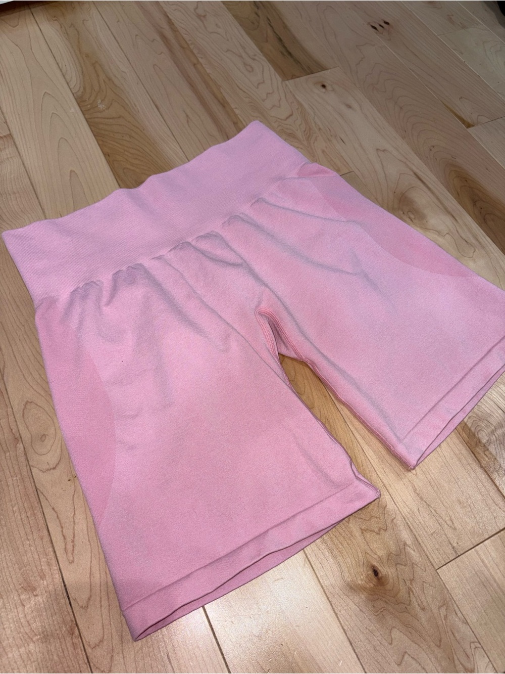 NVGTN Baby Pink Contour Seamless Shorts